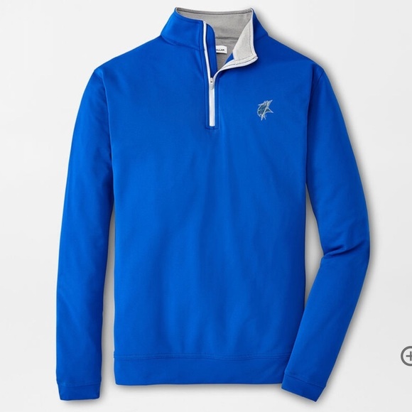 Peter Millar Perth Melange Performance Quarter-Zip Pullover - Picture 1 of 10